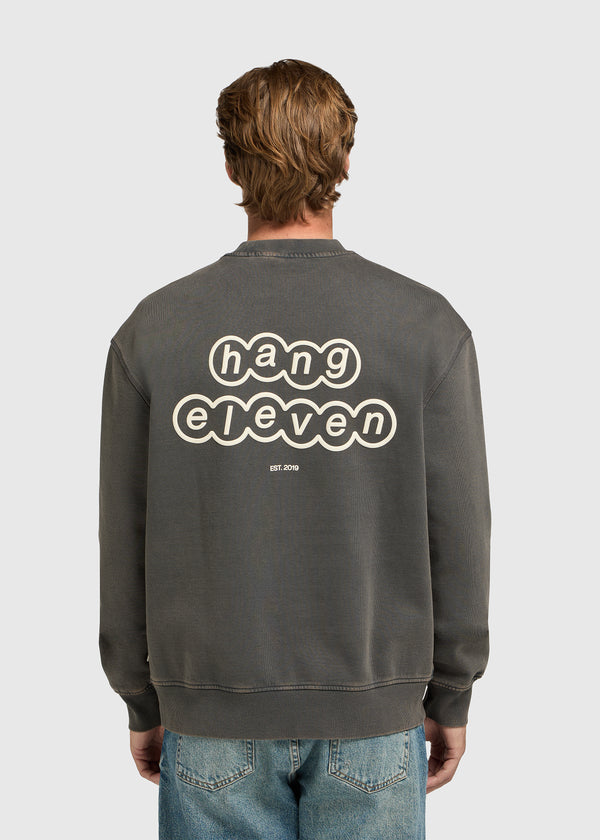 Cloud Crewneck - Grey Melee