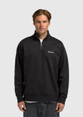 Clean Half Zip Sweater - Moonless Night