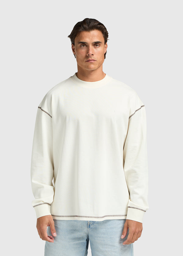 Contrast Longsleeve - Off White