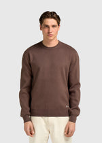 Compact Knit Crewneck - Espresso