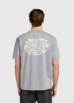T-shirt Palm Wave - Gris pierre délavé