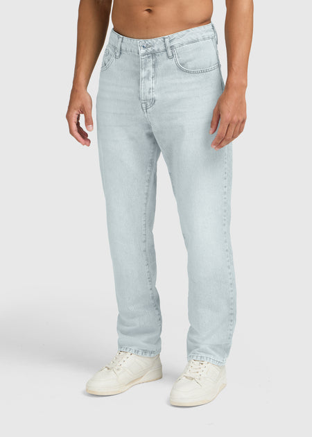 The Clean Straight Jeans - Oxy Blue