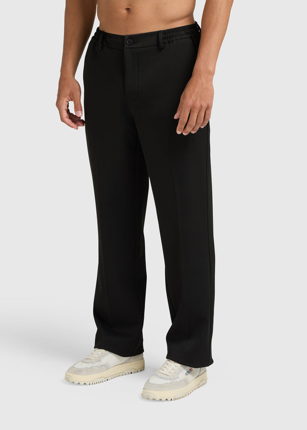 The Wide Leg Trouser - Black