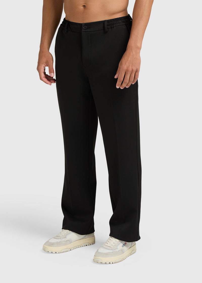 The Wide Leg Trouser - Black