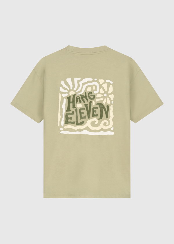 Wild Botanics Tee - Slate Green