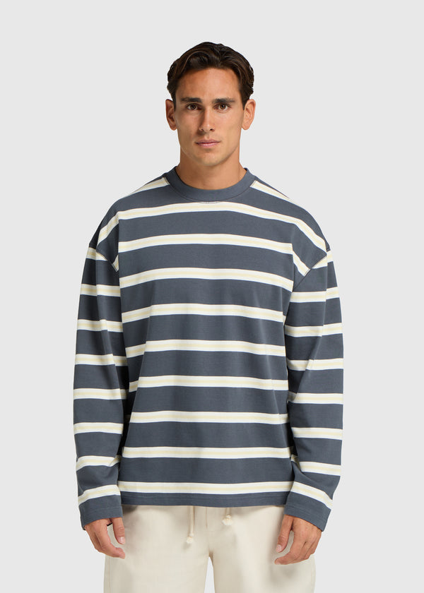 Stripe Longsleeve - Ombre Blue