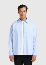 Oliver Gestreiftes Hemd – Hellblau