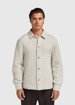 Waffle Overshirt - Taupe