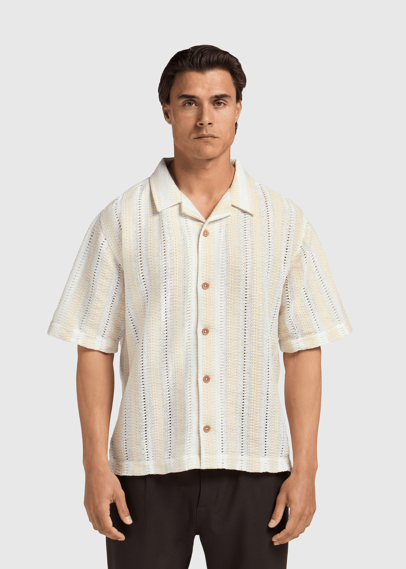 Zigzag Shirt - Sand