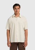 Chemise d'été en seersucker - Sable