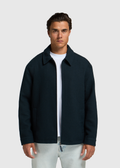 Waffle Check Overshirt - Navy Blue