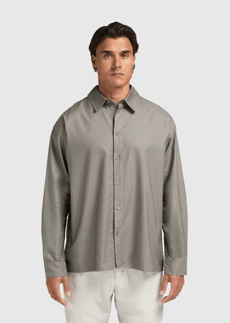 Oxford Shirt - Stone Green