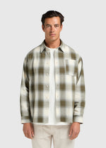 Shadow Check Shirt - Sand