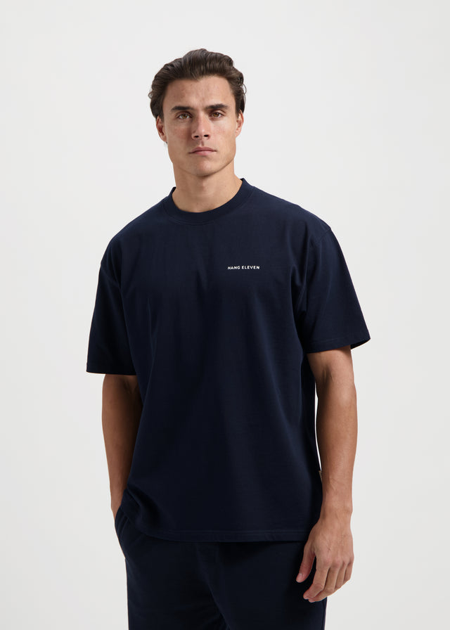 T-shirt essentiel - Bleu marine