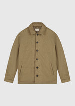 Padded Overshirt - Olive Green