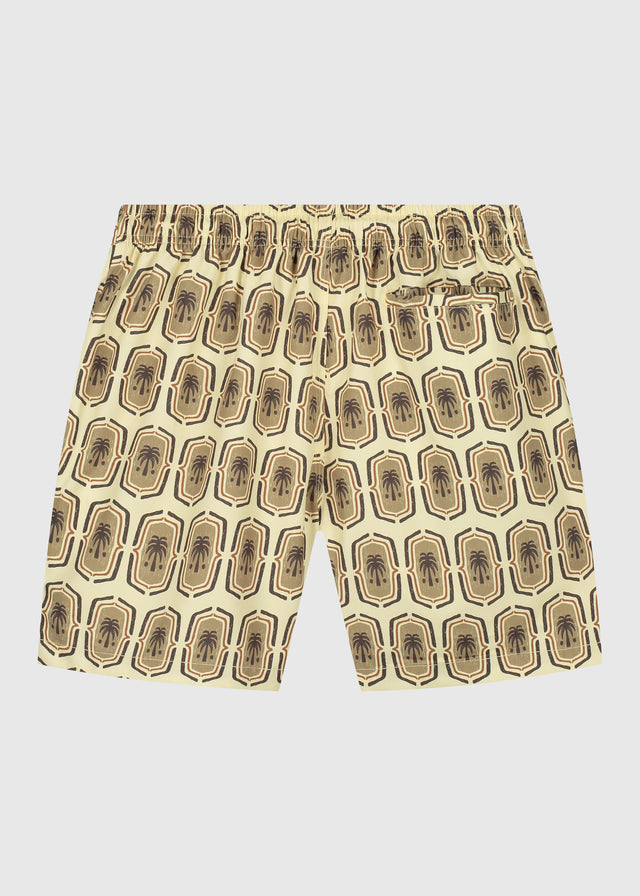 Palm Badge Badehose - Sand