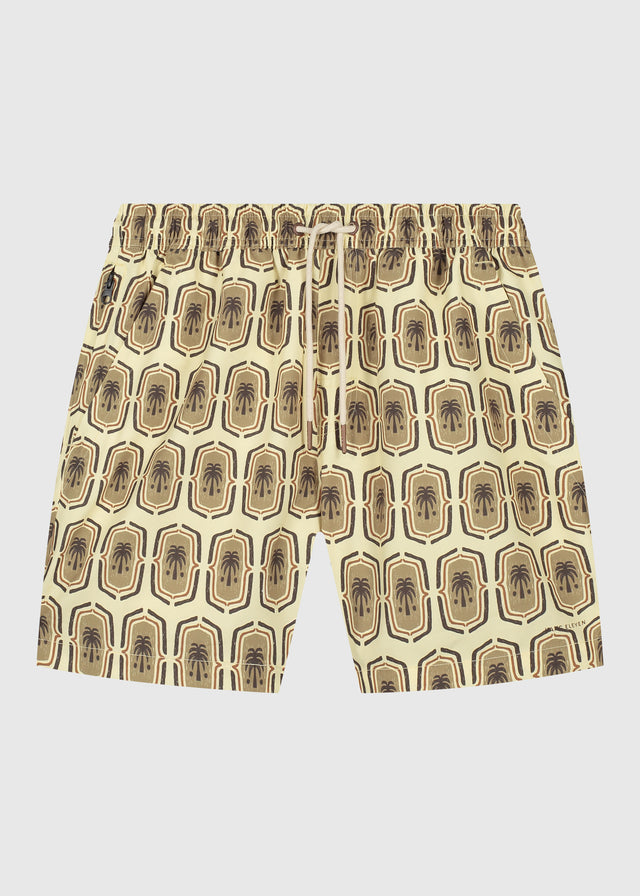 Palm Badge Badehose - Sand