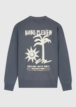 Paradise Knit Crewneck - Ombre Blue