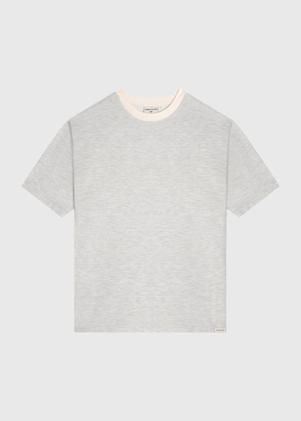 Pique Tee - Light Grey