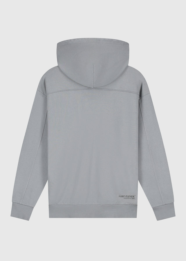 Veste zippée Premium Blanks - Gris délavé