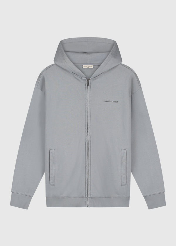 Premium Blanks Full Zip - Grey
