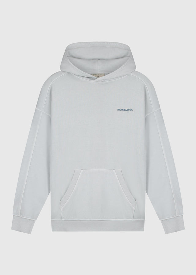 Sweat à capuche Premium Blanks - Bleu délavé