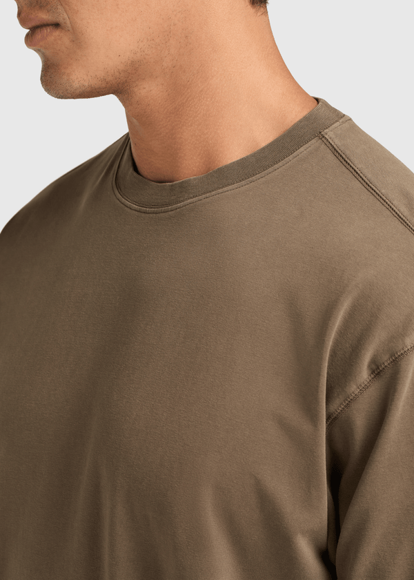 Tide Basic Tee - Washed Brown