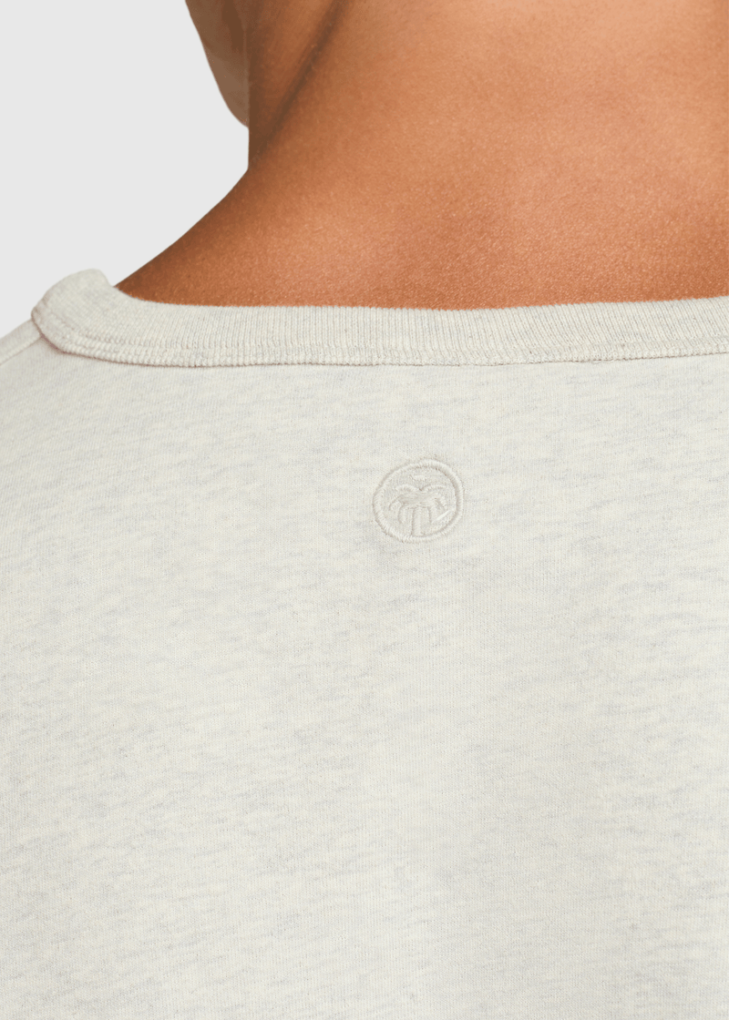 Lounge Tee - Grey Melee