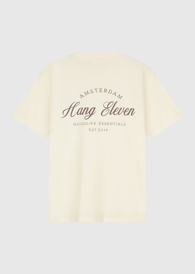 T-shirt raffiné - Sable blanc