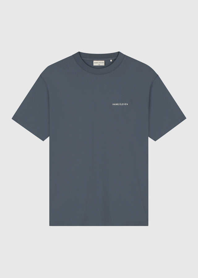 Shop-T-Shirt – Ombre Blau