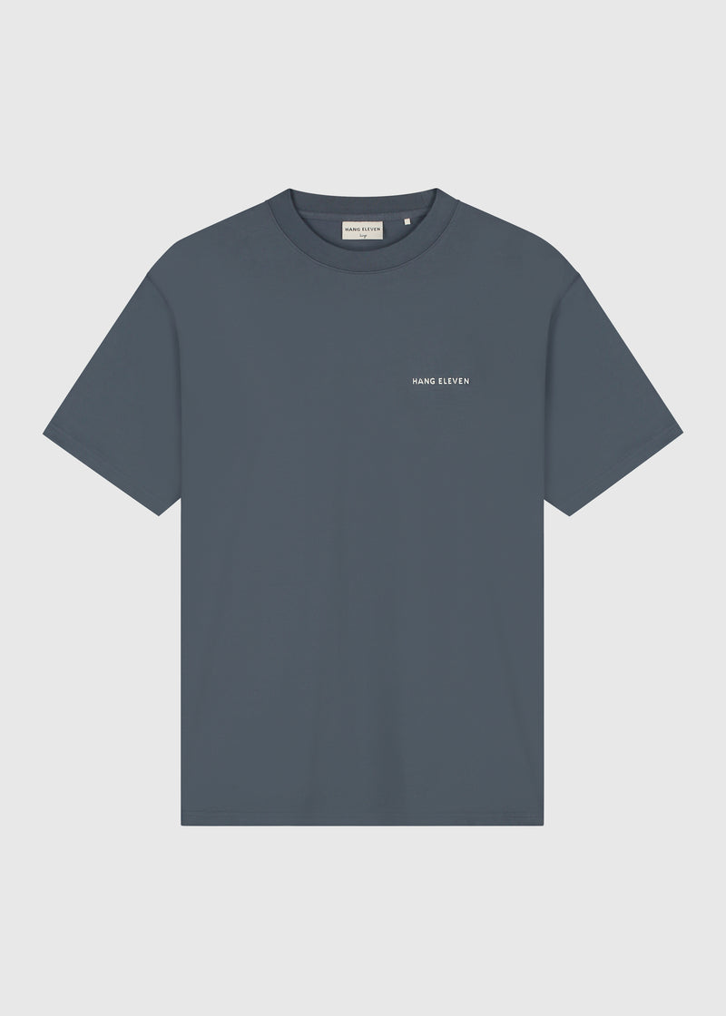 Shop-T-Shirt – Ombre Blau