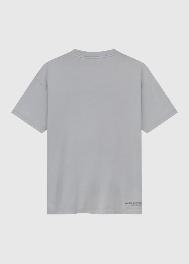 T-shirt Premium Blanc - Gris