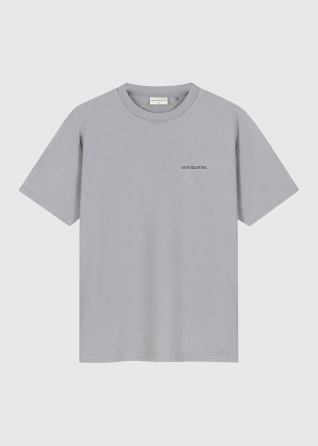 T-shirt Premium Blanc - Gris