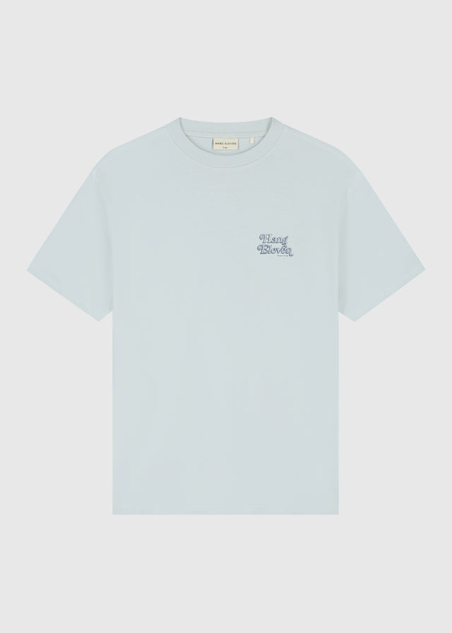 Signature-T-Shirt – Hellblau