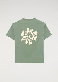 Organic Smash Tee - Slate Green