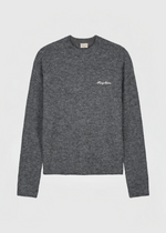 Soft Knitted Crewneck - Anthracite