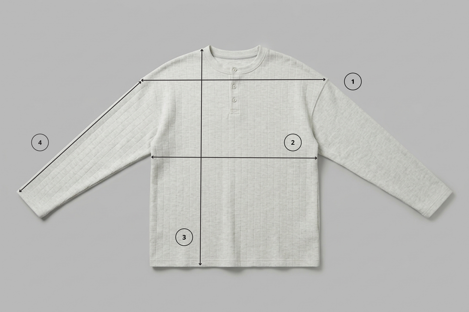Striped Henley Longsleeve