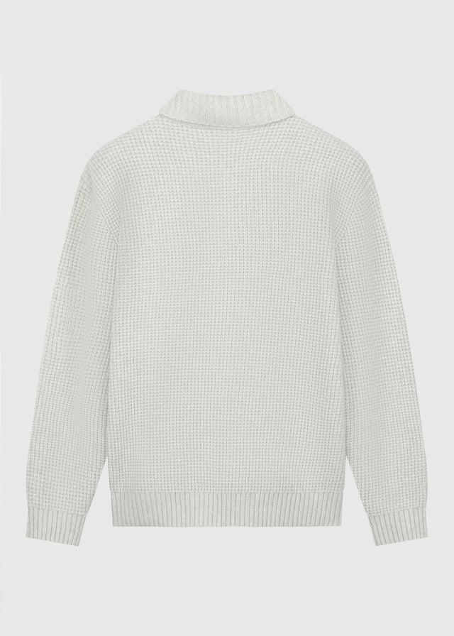 Polo Structure - Gris Mêlée 