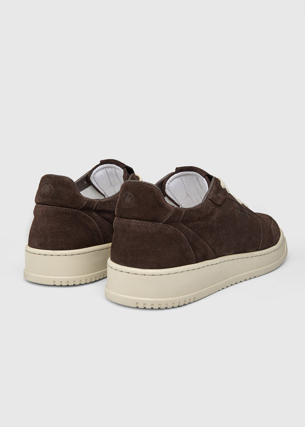 Baskets en daim haut de gamme - Marron