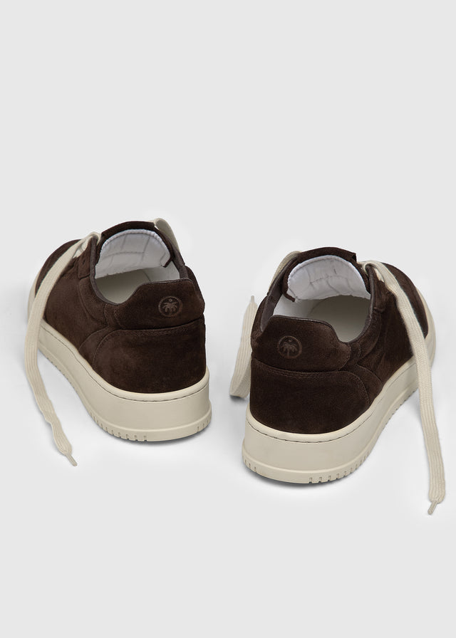Baskets en daim haut de gamme - Marron