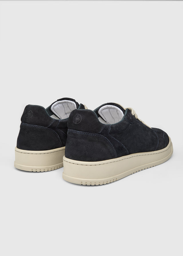 Sneaker en Daim Premium - Bleu Marine