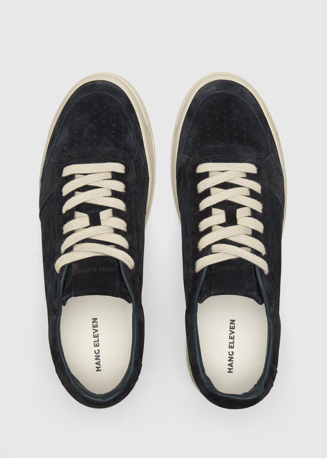 Sneaker en Daim Premium - Bleu Marine