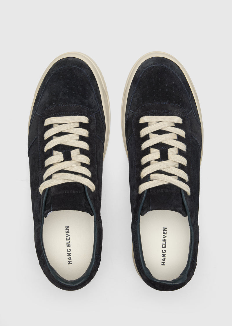 Sneaker en Daim Premium - Bleu Marine