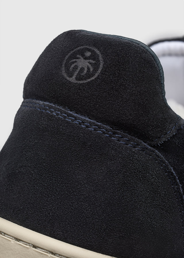 Sneaker en Daim Premium - Bleu Marine