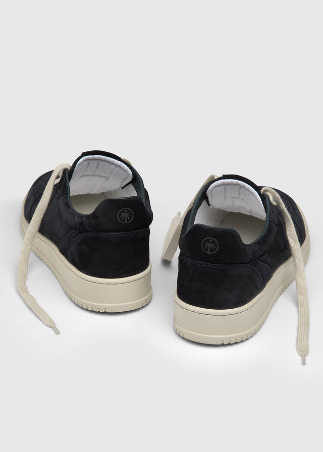 Sneaker en Daim Premium - Bleu Marine