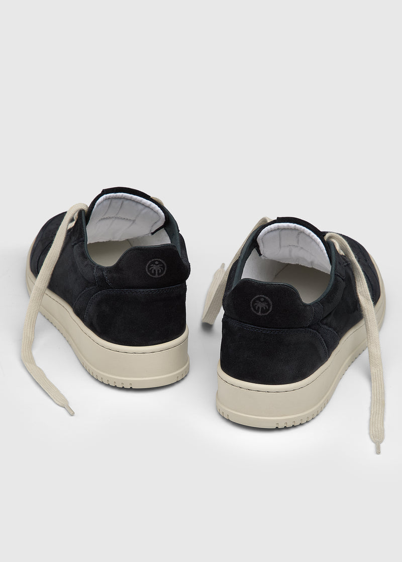 Sneaker en Daim Premium - Bleu Marine