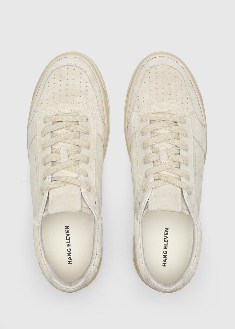 Premium Suède Sneaker - Sand