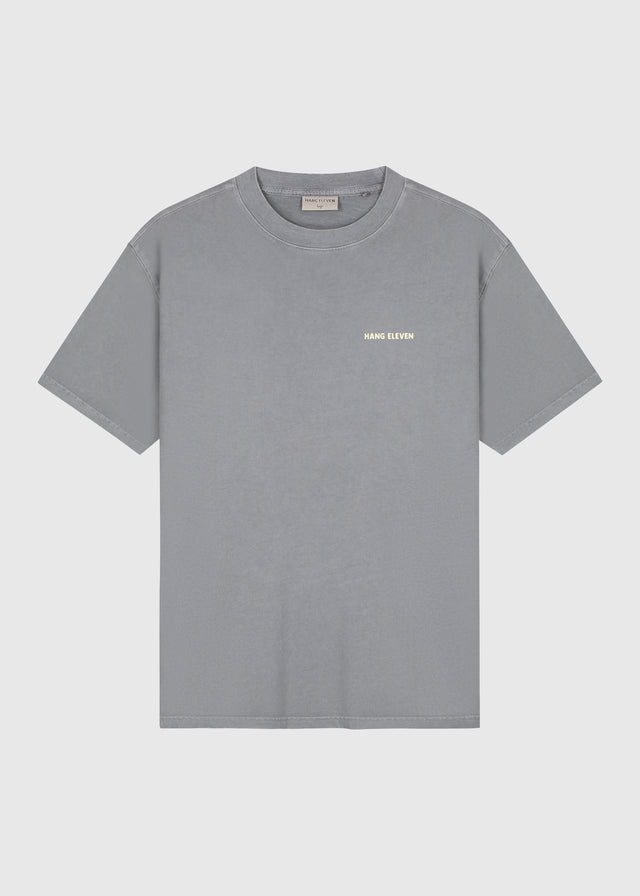 Washed Sunburn T-Shirt – Steingrau