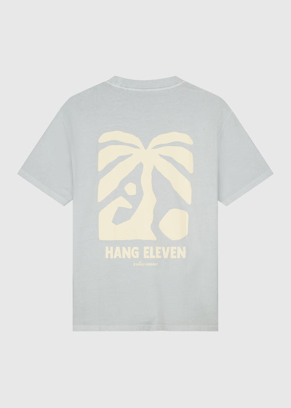 Washed Sunburn tee - Light Blue