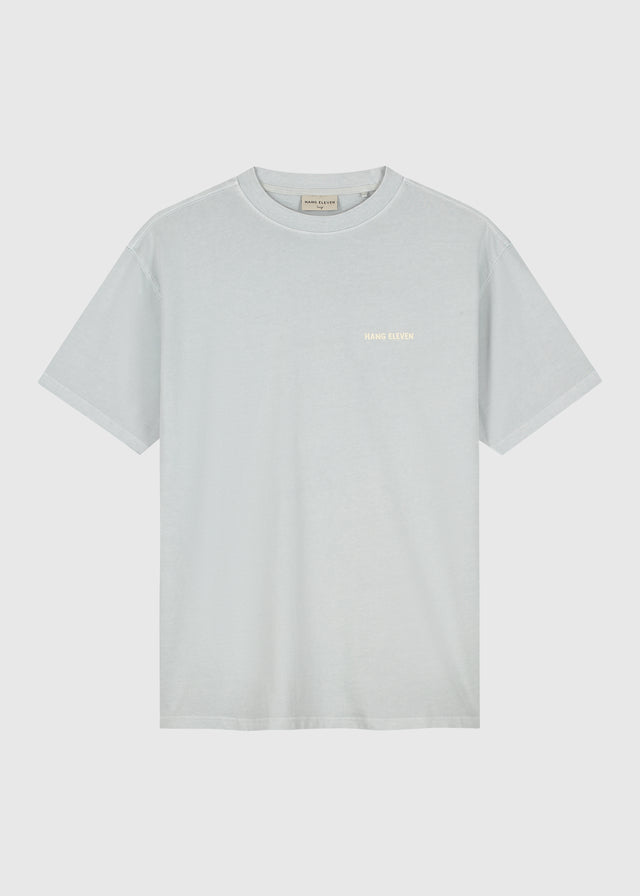 Washed Sunburn tee - Light Blue